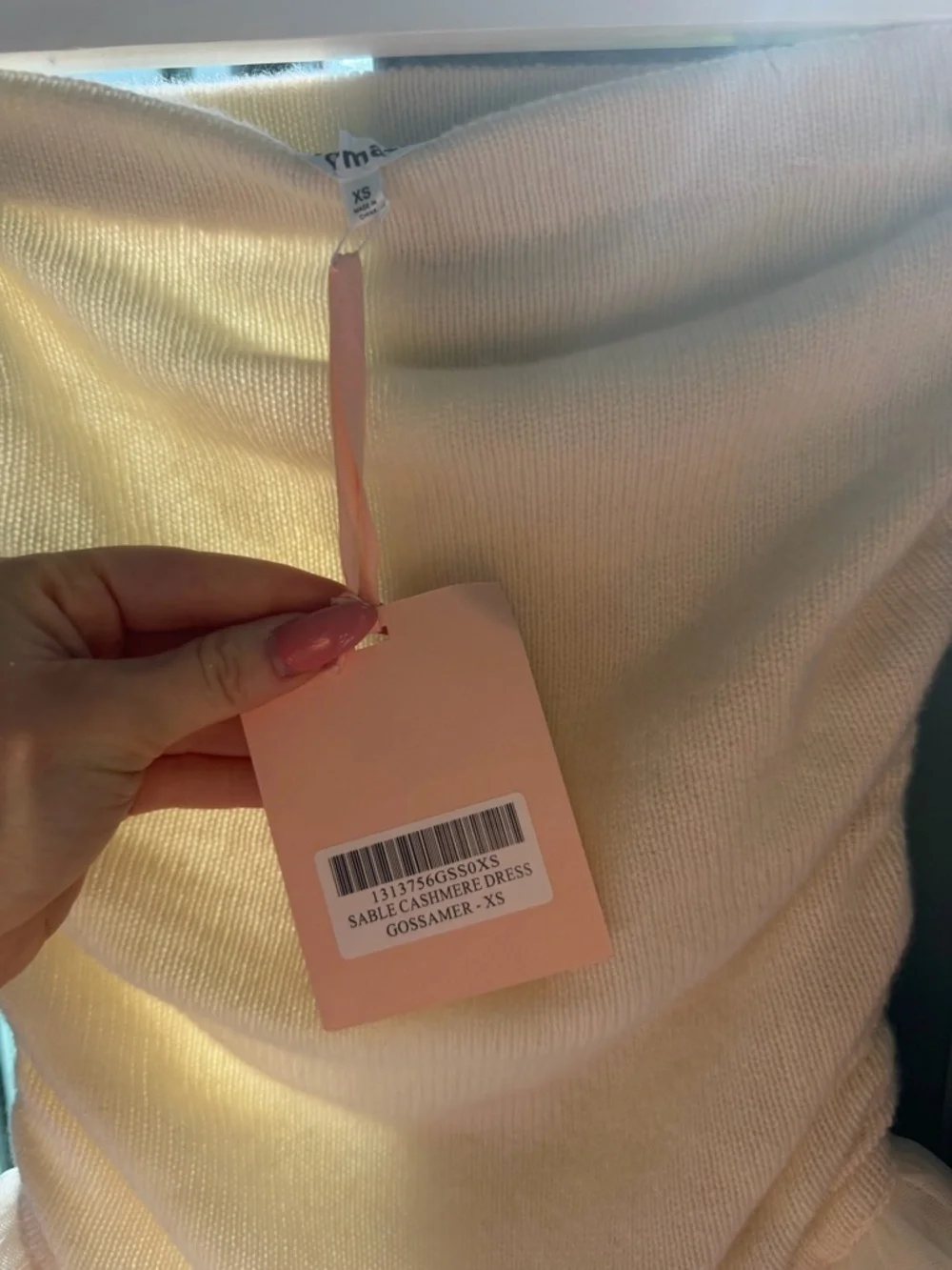 Reformation x New York City Ballet Sable Cashmere mini dress - Picture 2 of 6